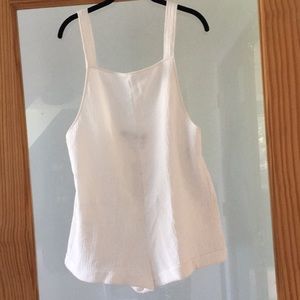 Brand new!!! Zara shorts overalls size S in white color